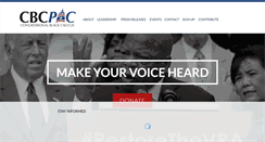 Desktop Screenshot of cbcpac.org